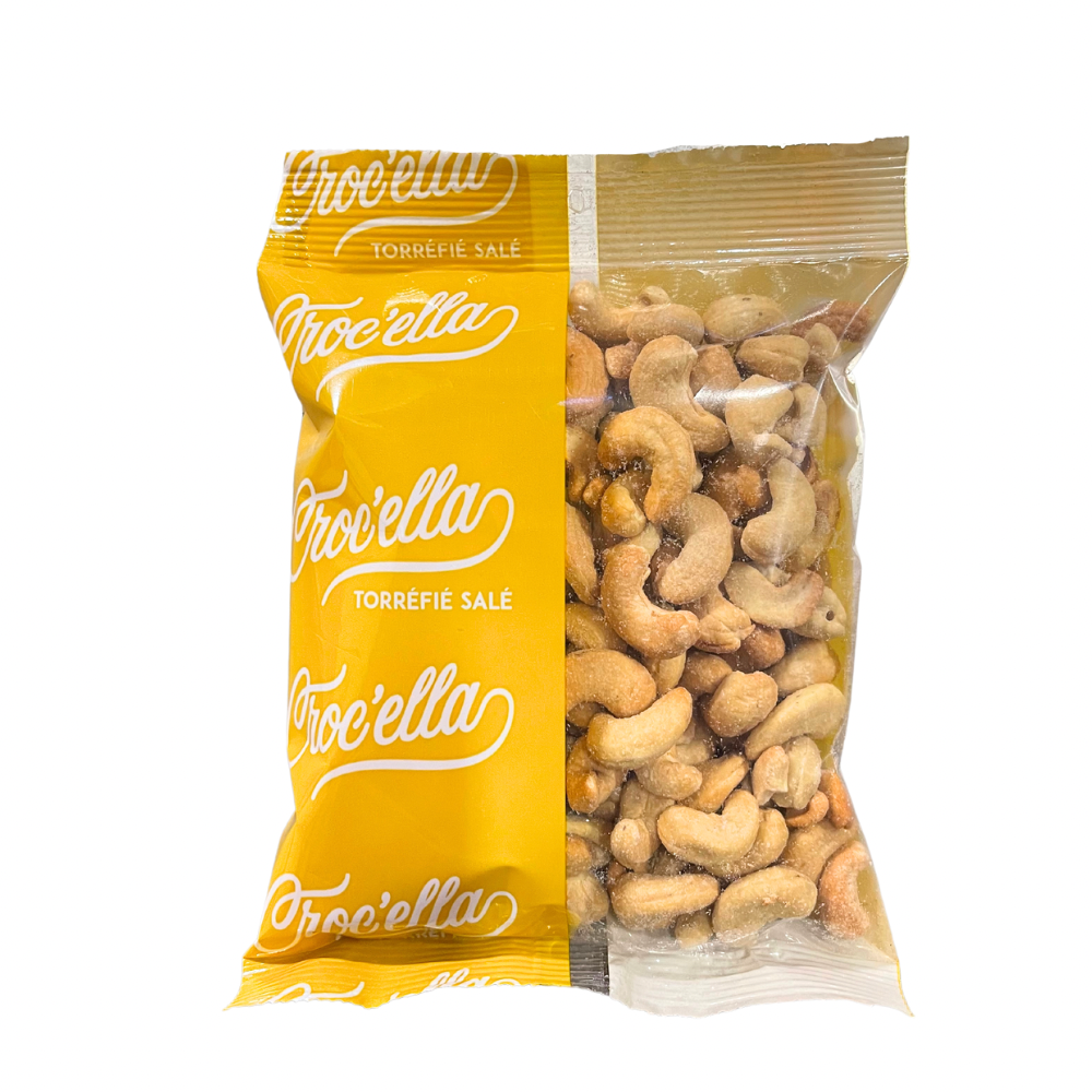Noix de cajou grillées salées 200gr x 24 sachets